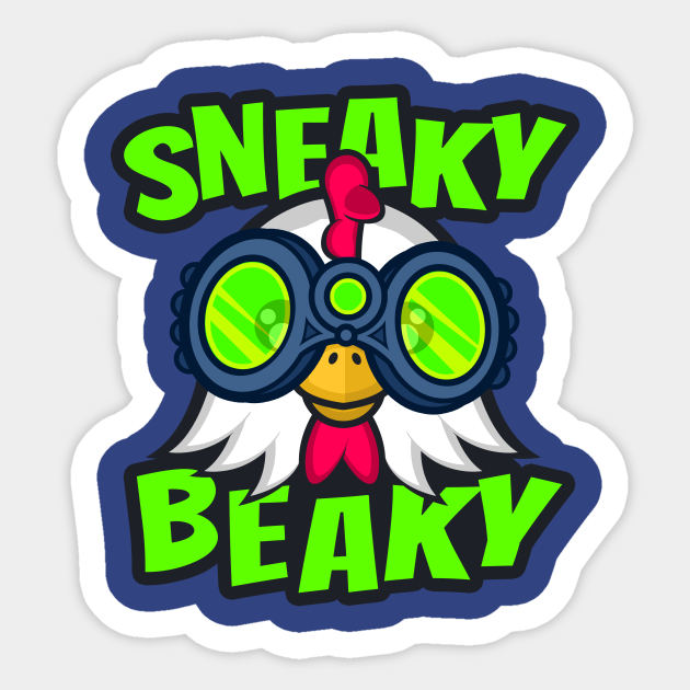 Sneaky Beaky Chicken Csgo Sticker TeePublic